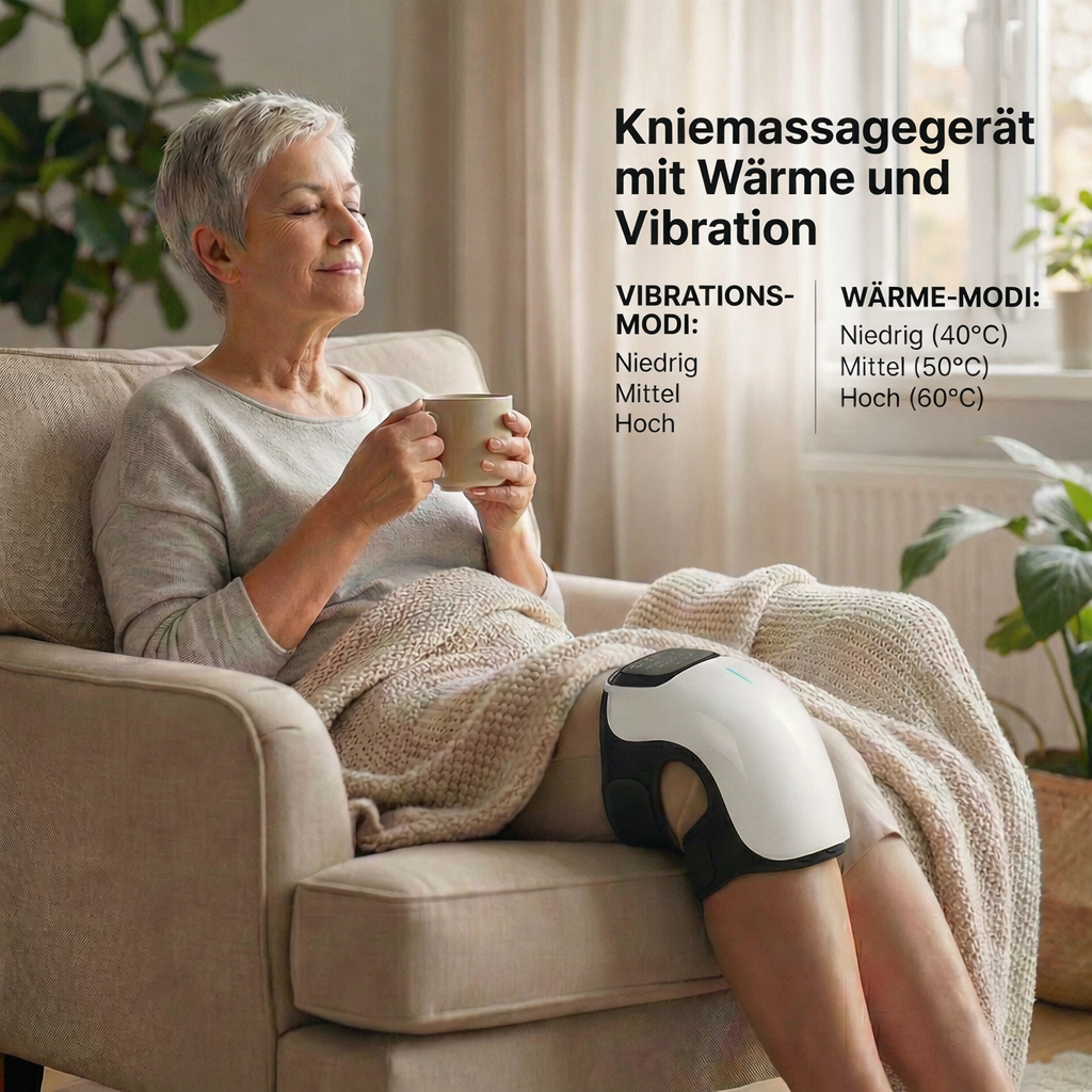 Sag Knieschmerzen Lebewohl – Wärme & Massage in nur 10 Minuten täglich