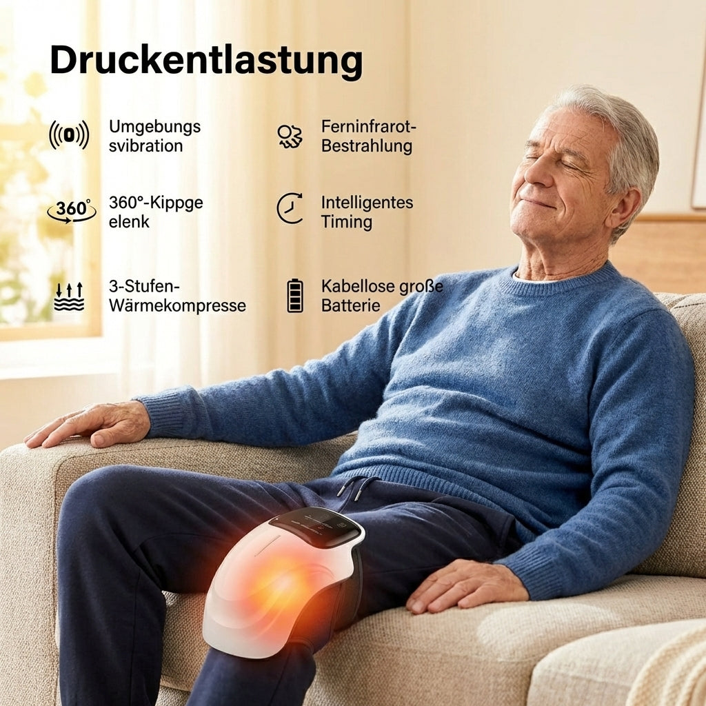 Sag Knieschmerzen Lebewohl – Wärme & Massage in nur 10 Minuten täglich